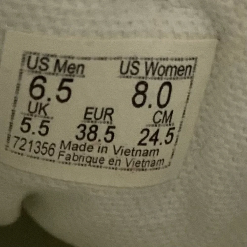 VANS Old Skool Classic White Sneakers - Picture 3 of 8